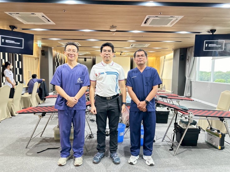 โรงพยาบาลกรุงเทพจันทบุรี จัดกิจกรรมชวนกันมาทำดีด้วยการ “บริจาคโลหิต”