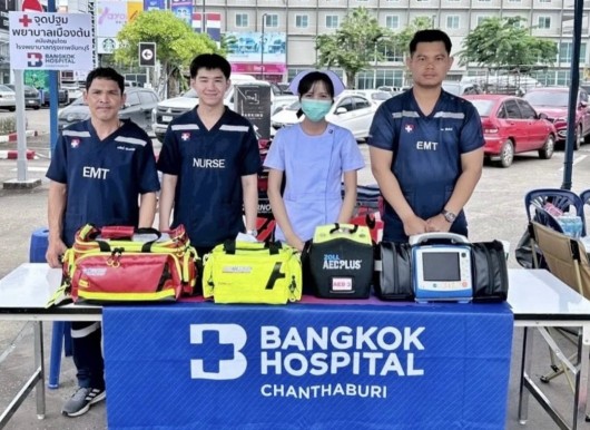 โรงพยาบาลกรุงเทพจันทบุรี สนับสนุนหน่วยแพทย์ฉุกเฉินในงาน “CHANTHABURI BALANCE BIKE Championship 2025